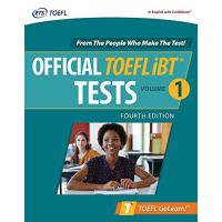 Official TOEFL iBT Tests Volume 1, Fourth Edition (With Audio Files)