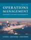 Operations Management: Sustainability and Supply Chain Management, 12th Edition