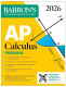 Barron's AP Calculus Premium, 2026: Prep Book with 12 Practice Tests + Comprehensive Review