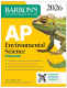 Barron's AP Environmental Science Premium, 2026: Prep Book With 5 Practice Tests + Comprehensive Review