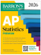 Barron's AP Statistics Premium, 2026: Prep Book with 9 Practice Tests + Comprehensive Review