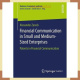 Financial Communication In Small And Medium-Sized Enterprises